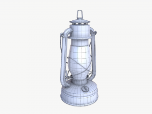 pbr oil lamp collection 3D-Modell