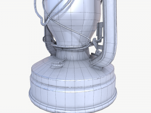 pbr oil lamp collection 3D-Modell