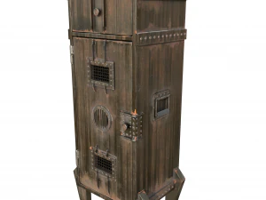 arm&aacute;rio estilo industrial Modelo 3D