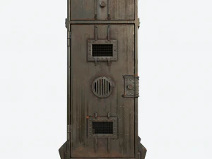 arm&aacute;rio estilo industrial Modelo 3D