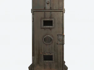 arm&aacute;rio estilo industrial Modelo 3D