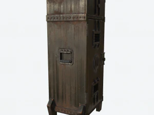 arm&aacute;rio estilo industrial Modelo 3D