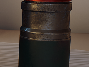 free 40mm grenade m433 3D Model