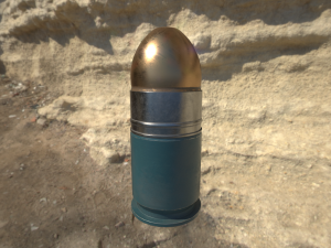 40mm grenade m3xx Model 3D