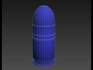 40mm grenade m3xx 3D Model
