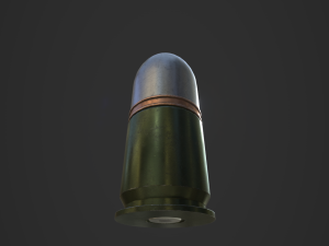 40mm grenade m7xx Model 3D