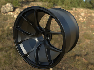 gt wheel Modèle 3D