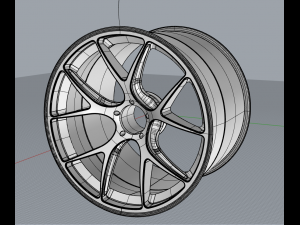 gt wheel Modèle 3D