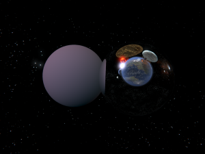 32 hdris - ancient and space 8192x4096x32bit hdr Model 3D