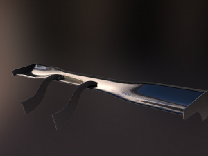 20 semi procedural car wings-spoilers 3D Model