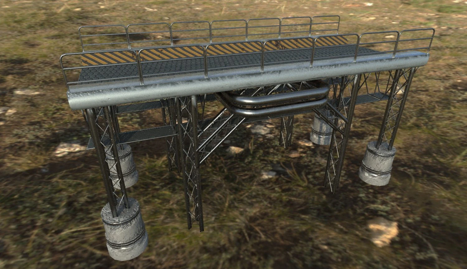bridgeforgame 3D Model .c4d .max .obj .3ds .fbx .stl .blend 