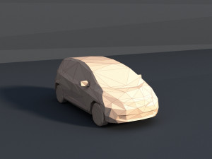 8 lowpoly cars pack 3D Модель