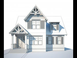 neoarch cottage sb 001 3D Model