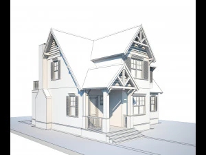neoarch cottage sb 001 3D Model
