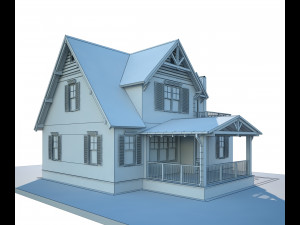 neoarch cottage sb 001 3D मॉडल