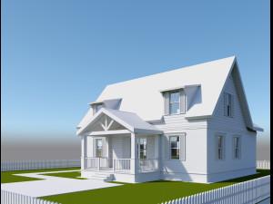 neoarch cottage sb 002 3D Model