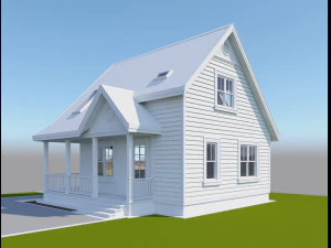 pondok neoarch sb 003 Model 3D