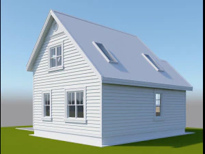 pondok neoarch sb 003 Model 3D