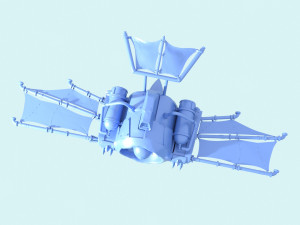 junkjet glider Modelo 3D