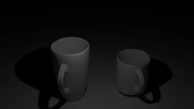 杯子 3D 模型 .c4d .max .obj .3ds .fbx .stl .blend 