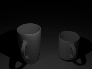 cups 3D Model