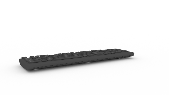 keyboard 3D 模型 .c4d .max .obj .3ds .fbx .stl .blend 