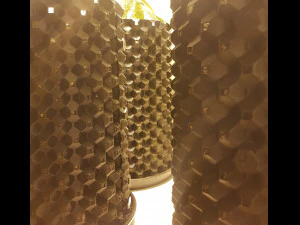 mattroots large - sistema air pot - sistema de macetas aireadas Modello di stampa 3D