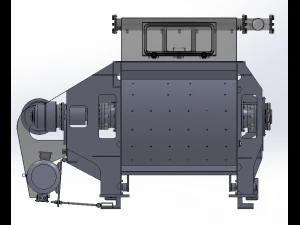 double screw shaft mixer 3D Model