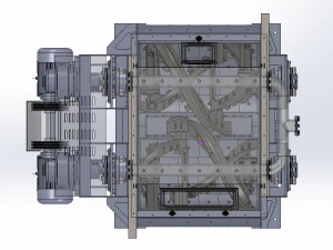double screw shaft mixer 3D Model