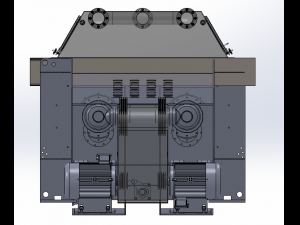 double screw shaft mixer 3D Модель