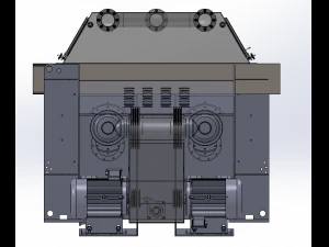 double screw shaft mixer 3D Model