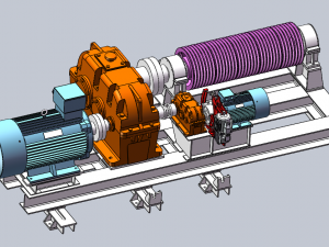 wet ball mill Model 3D