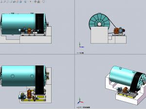 wet ball mill Model 3D