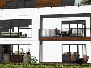 modern single family villa 3Dモデル