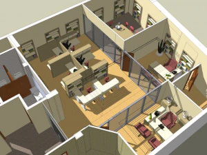 office decoration design 3D Model