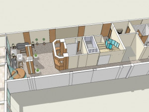 office decoration design 3D 모델
