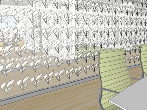 business room conference room decoration design modernism style Modèle 3D