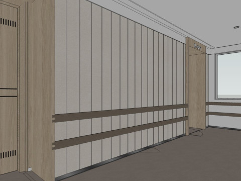 Nursing station 3D Model