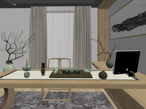 &Ccedil;ayevi 3D Model