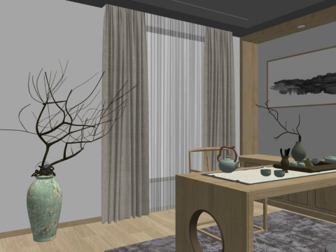 &Ccedil;ayevi 3D Model