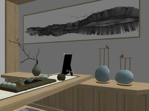 &Ccedil;ayevi 3D Model