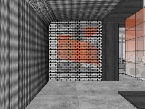 Modern office 3D Model