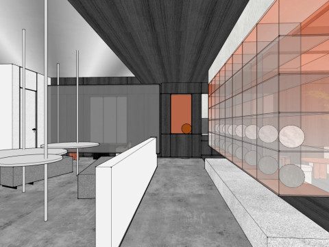 Modern office 3D Model