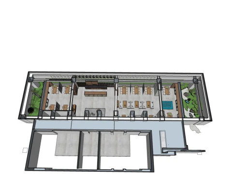 Teahouse 3D Model