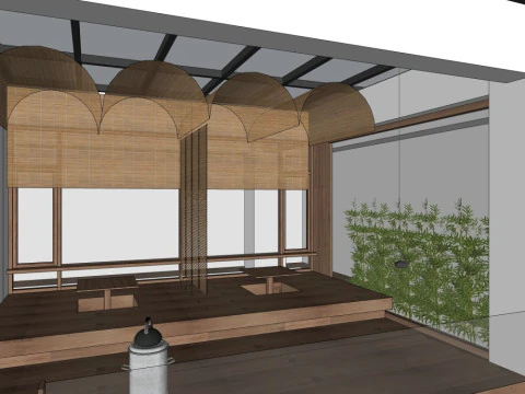 Teahouse 3D Model