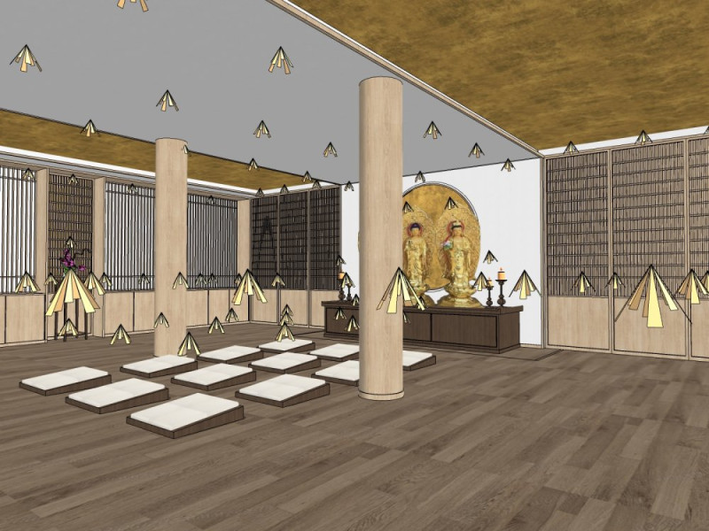 Sanktuarium Model 3D .c4d .max .obj .3ds .fbx .stl .blend 