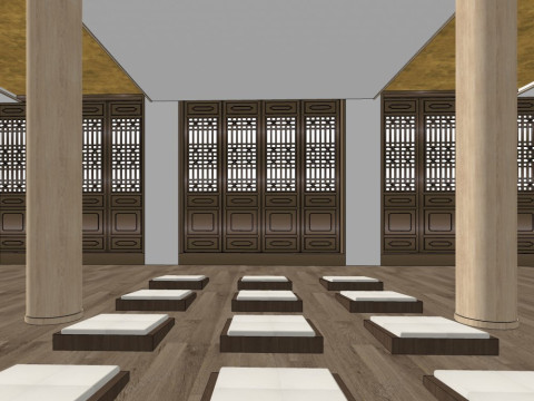 Sanktuarium Model 3D