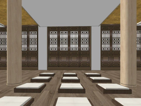 Sanctuary 3D Model