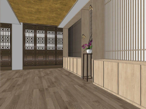 Sanctuary 3D Model