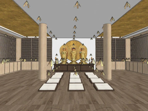Sanctuary 3D Model